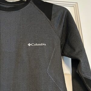 Columbia Charcoal and Black Base Layer